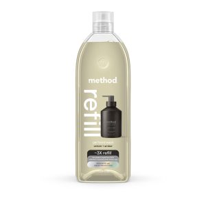 Method gel hand wash refill - vetiver + amber, 34 fl oz 1