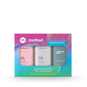 Method travel-sized gift set body wash trio, 10.2 oz
